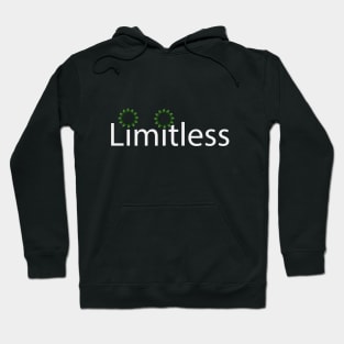 Limitless typographic artwork Hoodie